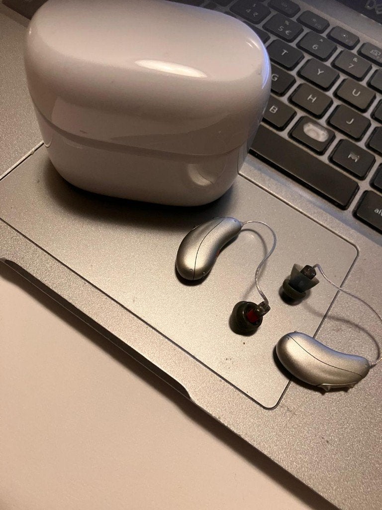 Specsavers Advance 72R In-ear hoortoestellen, 1 jaar oud, Ophalen of Verzenden, Gebruikt, Overige typen
