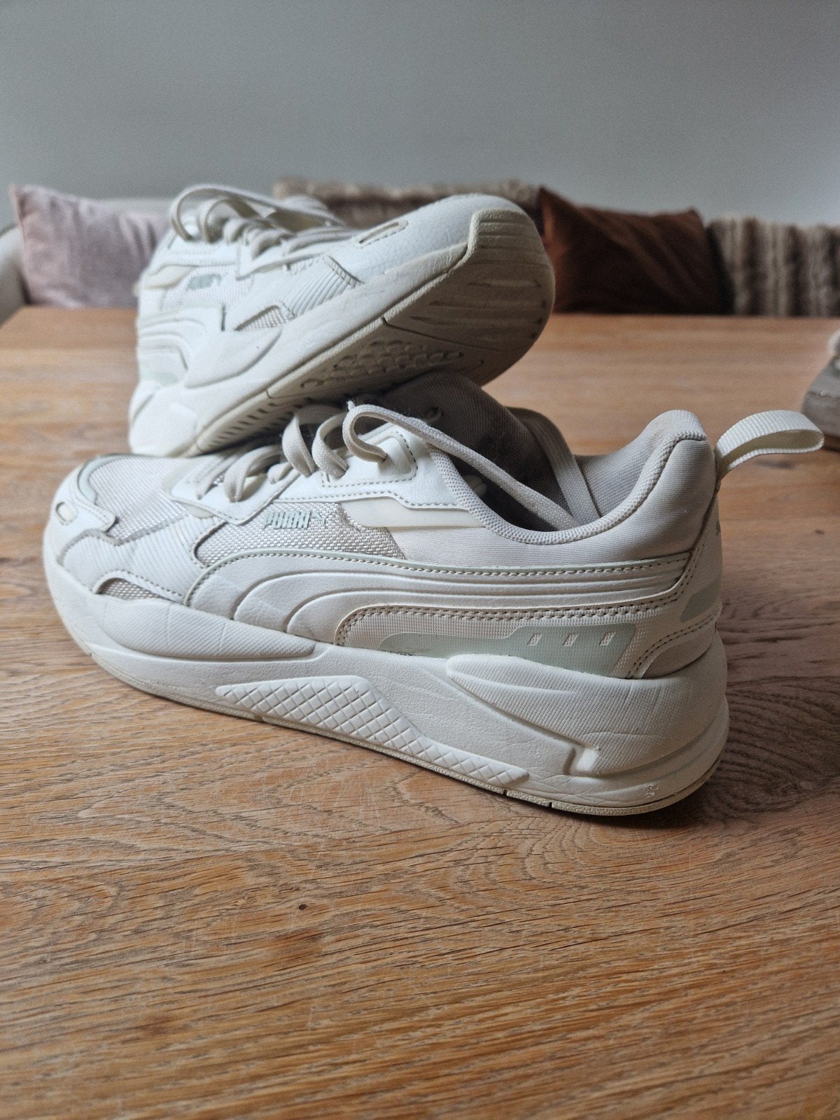 Puma X-Ray sneakers wit + Bjorn Borg sneakers blauw mt 43, Ophalen of Verzenden, Zo goed als nieuw, Wit, Sneakers of Gympen