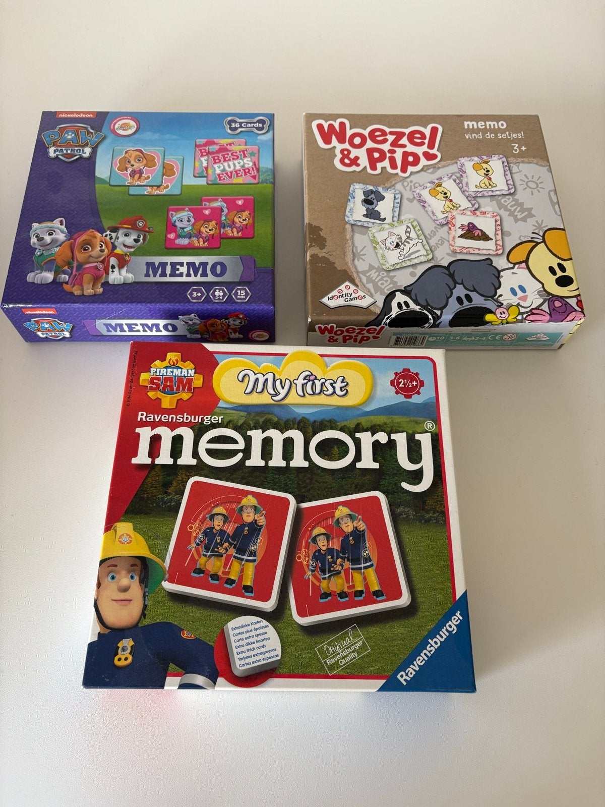 Diverse memory, Een of twee spelers, Ophalen of Verzenden, Gebruikt