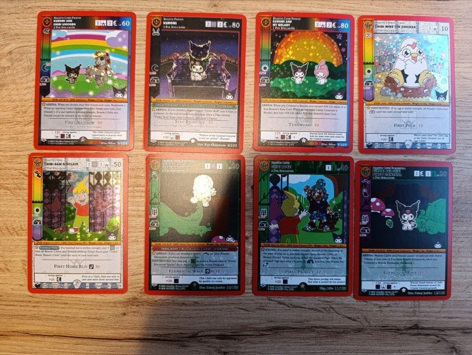 MetaZoo Sanrio Kuromi's Cryptid Carnival, Holo set,packfresh, Hobby en Vrije tijd, Ophalen of Verzenden, Nieuw
