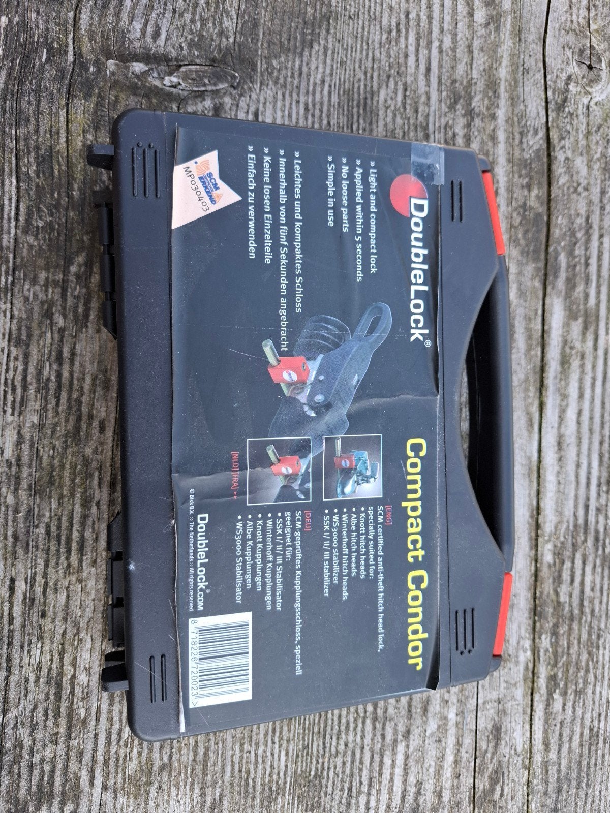 Doublelock Condor Compact disselslot SCM goedgekeurd, Verzenden, Gebruikt