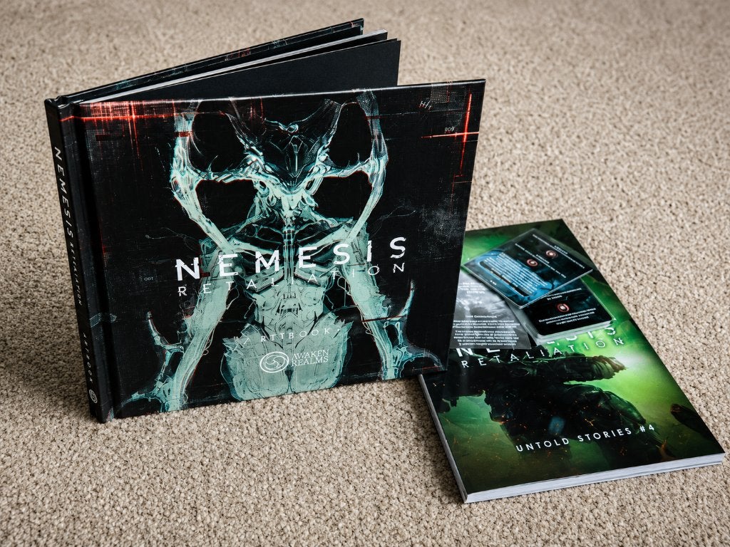 Nemesis Retaliation Artbook + Untold Stories, Ophalen of Verzenden, Nieuw, Awaken Realms