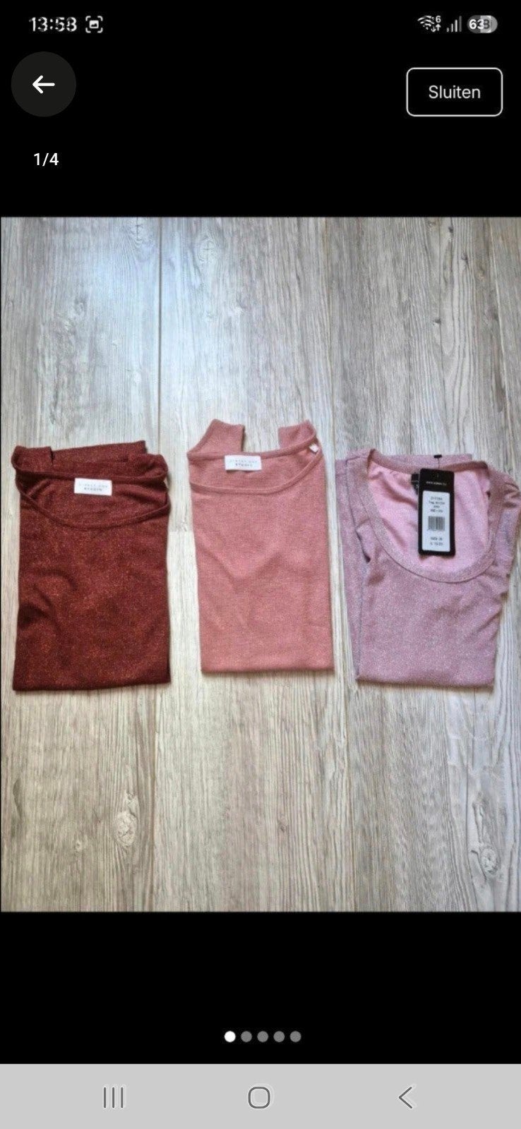 3x  nieuwe top😊maat L, Ophalen of Verzenden, Nieuw, Maat 42/44 (L), Zonder mouw