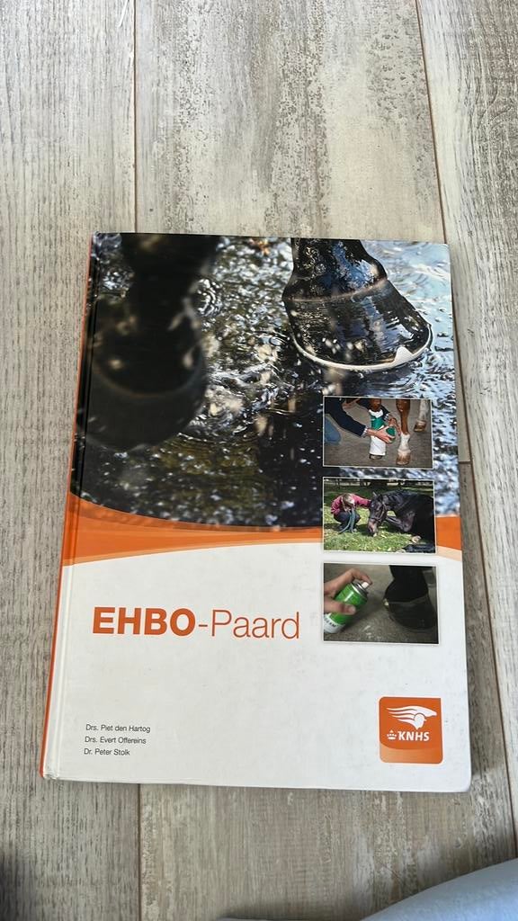 Ehbo paard knhs boek, Verzenden, Zo goed als nieuw, Overige sporten