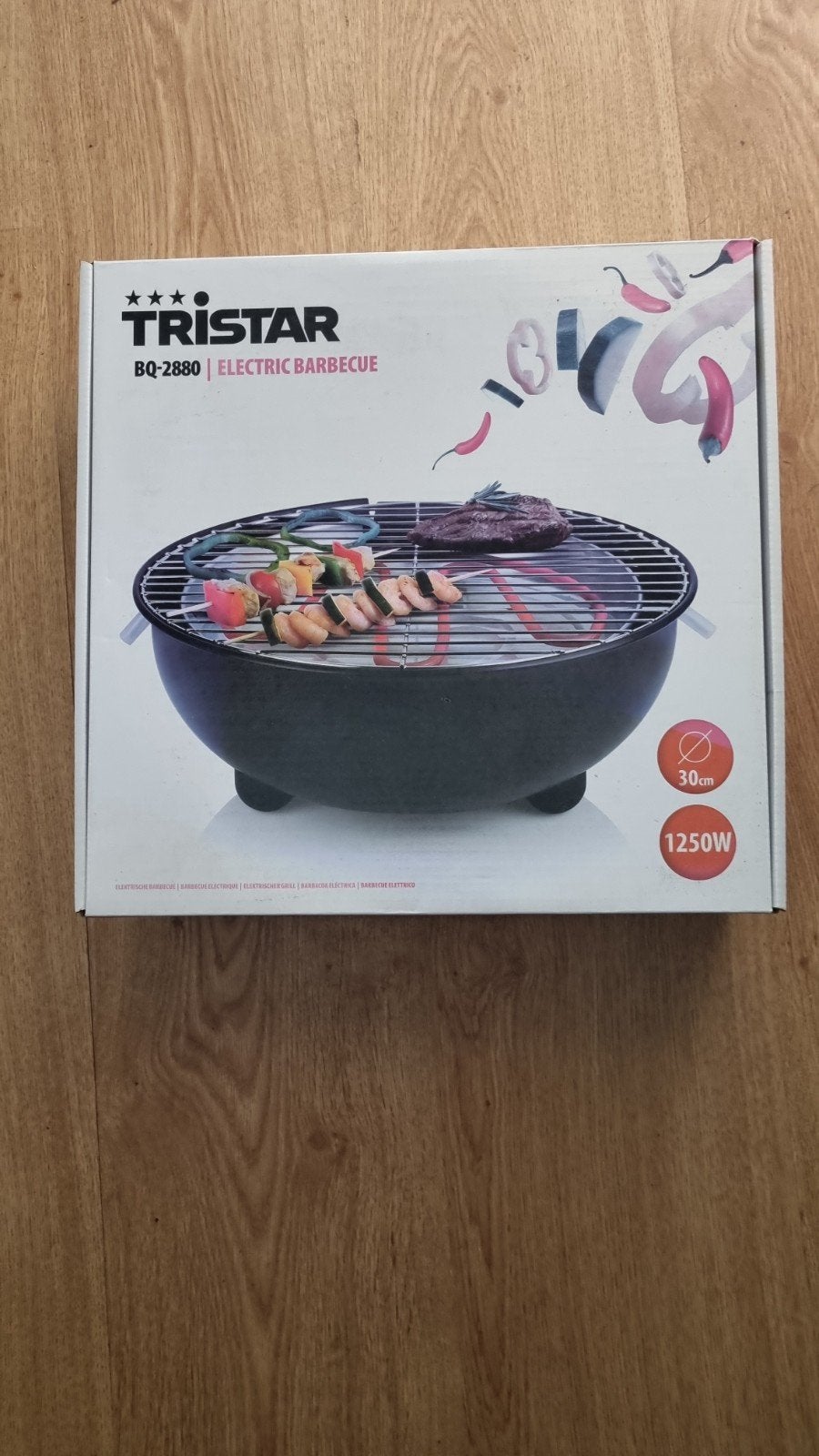 Tristar BQ-2880 Elektrische Barbecue - Compact & Krachtig, Ophalen, Nieuw, Tristar