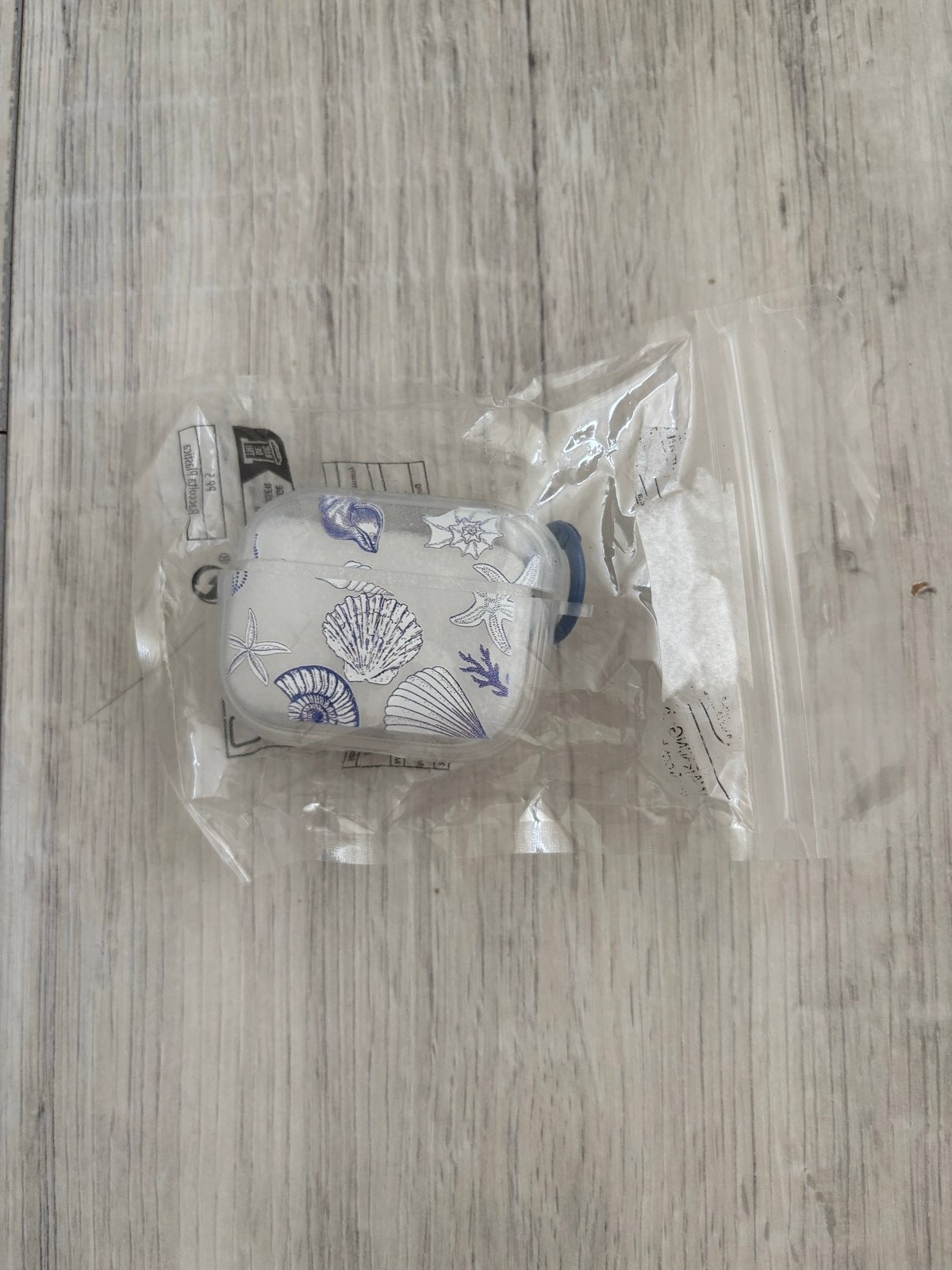 AirPods Pro hoesje met schelpenprint, Meerkleurig, Overige typen, Nieuw, Ophalen