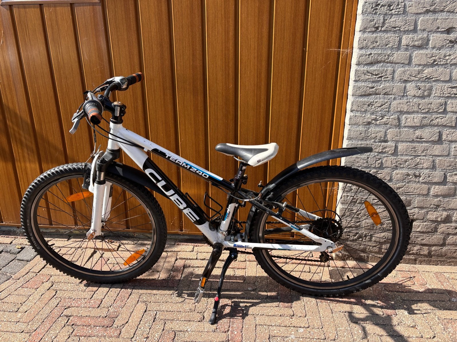 Cube Team 240 kinderfiets 24 inch, Fietsen en Brommers, Ophalen, Gebruikt, Velgrem, 20 inch of meer