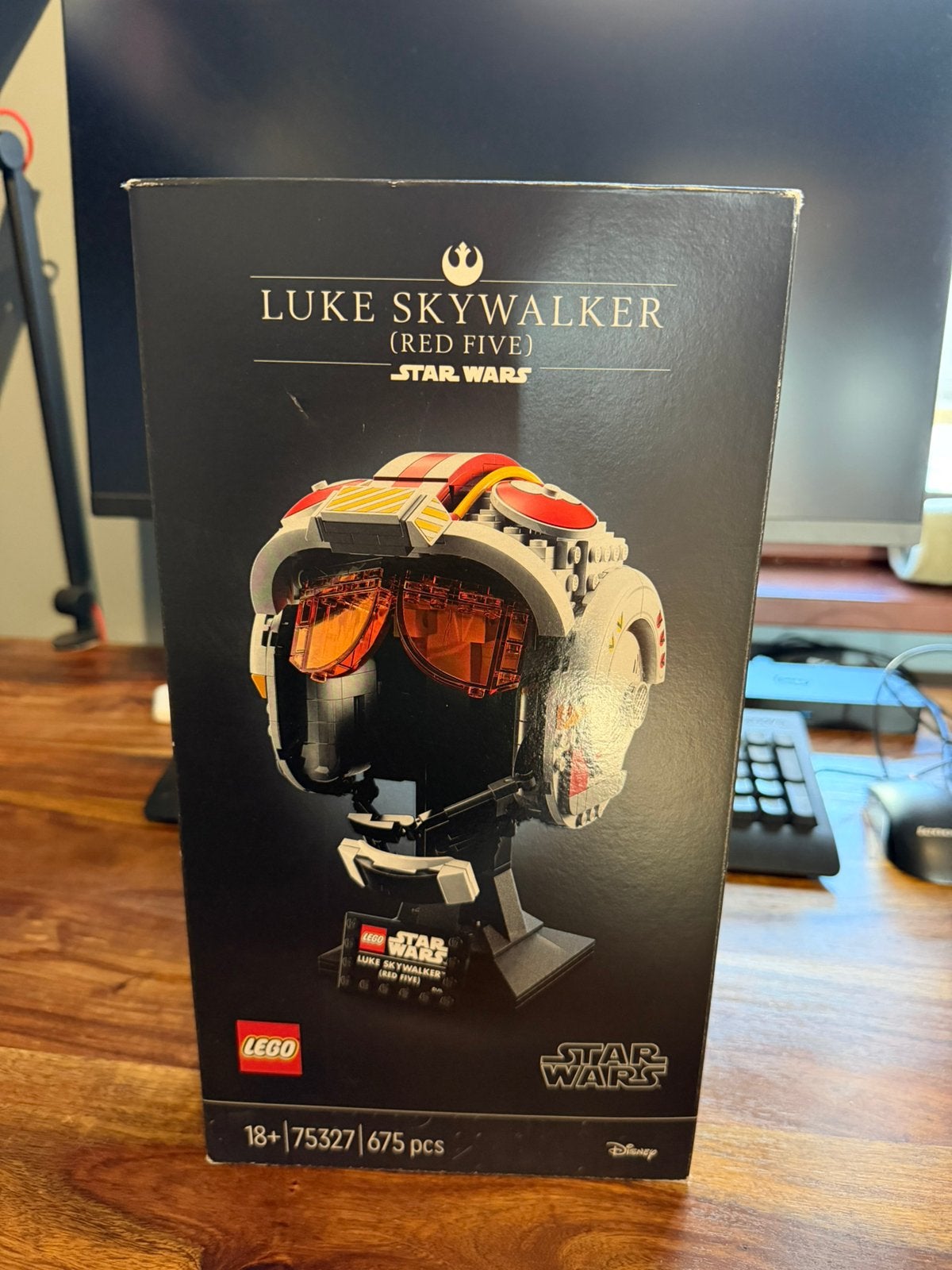 Lego Star Wars Luke Skywalker helmet 75327, Compleet, Star Wars, Verzenden, Lego