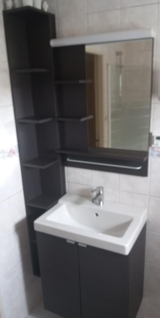 Badkamermeubel compleet, Huis en Inrichting, Badkamer | Badkamermeubels, Ophalen, Gebruikt, 50 tot 100 cm, Minder dan 100 cm
