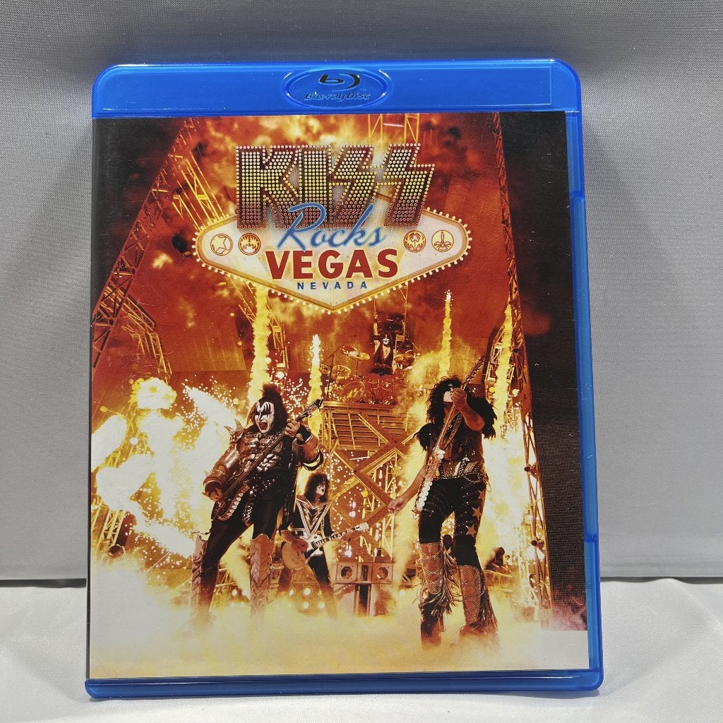 Kiss Rocks Vegas Nevada - Blu-Ray, Cd's en Dvd's, Blu-ray, Muziek en Concerten, Verzenden, Sony, Zo goed als nieuw