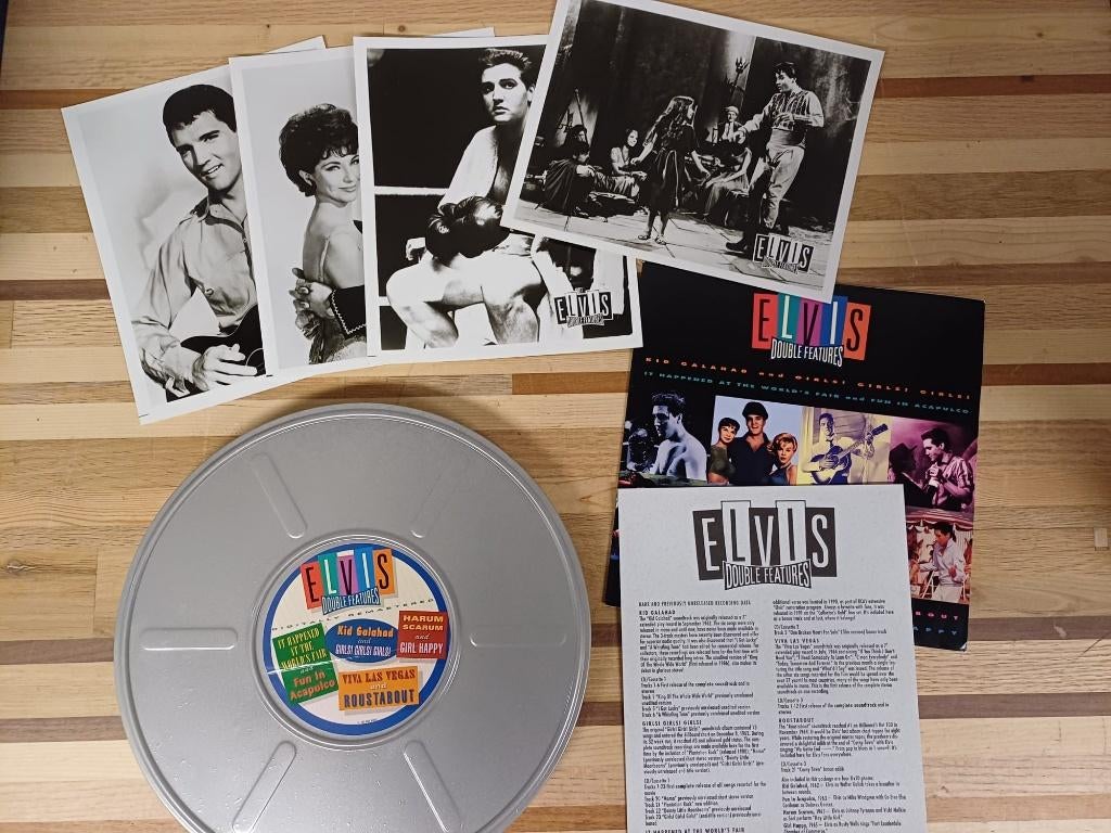 Elvis Presley Double Features CD Box, Ophalen of Verzenden, Gebruikt, Boxset
