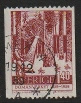 Zweden Michel 452, Ophalen of Verzenden, Zweden, Gestempeld