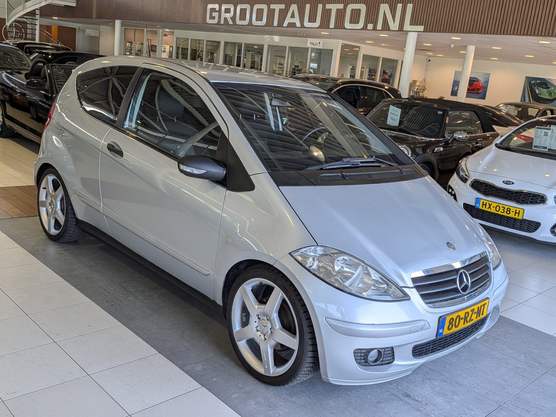 Mercedes-Benz A-Klasse 150 Classic NAP 91.975km, Airco, Stuu, Auto's, Voorwielaandrijving, Stof, 4 cilinders, 1095 kg
