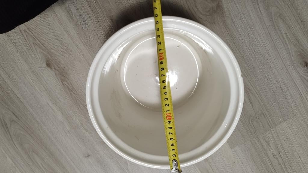 2 stuks - groot bloempot diameter 25.5cm, Rond, Nieuw, Ophalen of Verzenden, Aardewerk