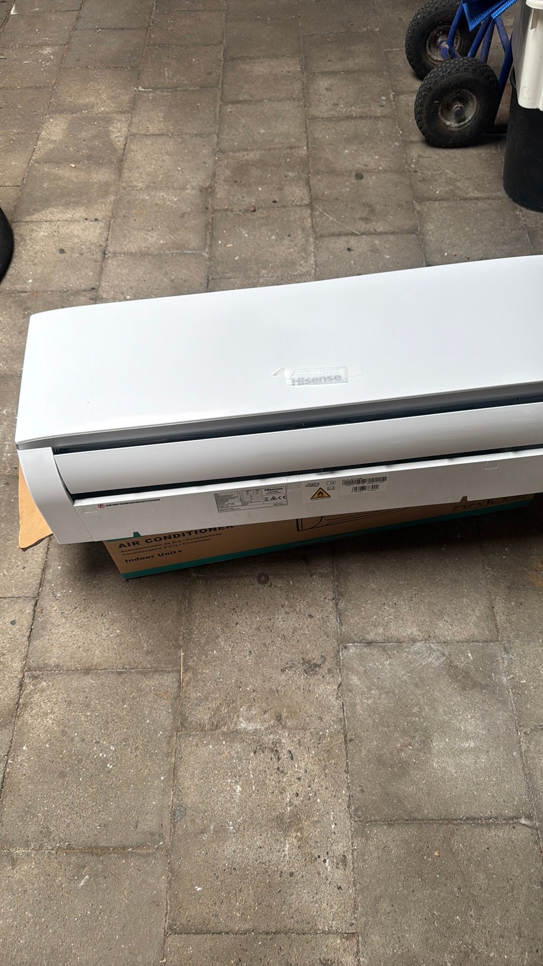 2x Hisense binnen unit 5 kw ., Ophalen, 3 snelheden of meer, Zo goed als nieuw, 100 m³ of groter