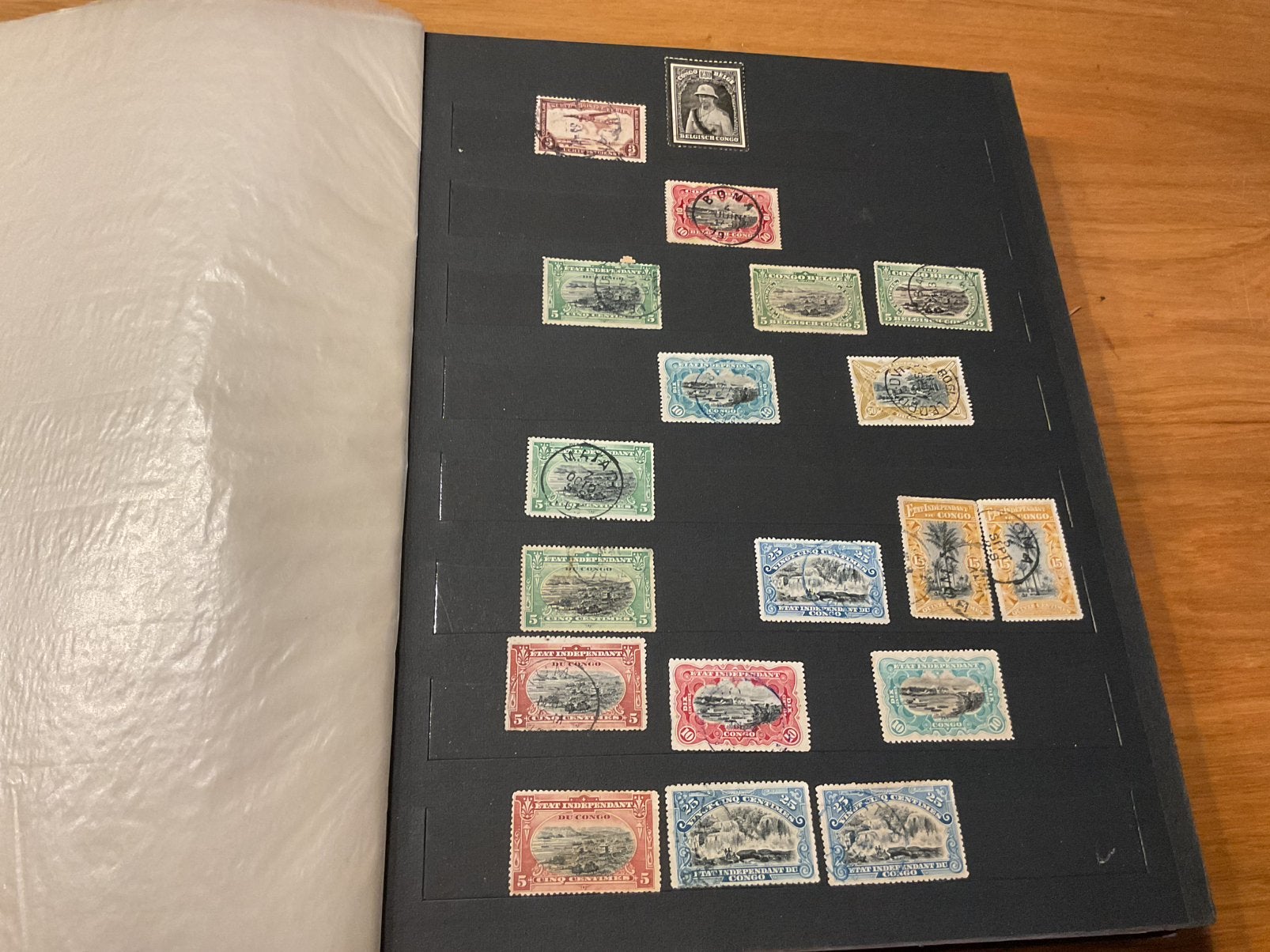 Stockboek Belgisch Congo, Ophalen of Verzenden, Buitenland