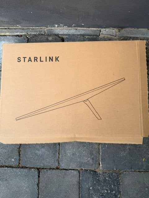 Starlink Standaard Kit, Ophalen, Zo goed als nieuw, Router met modem, Starlink