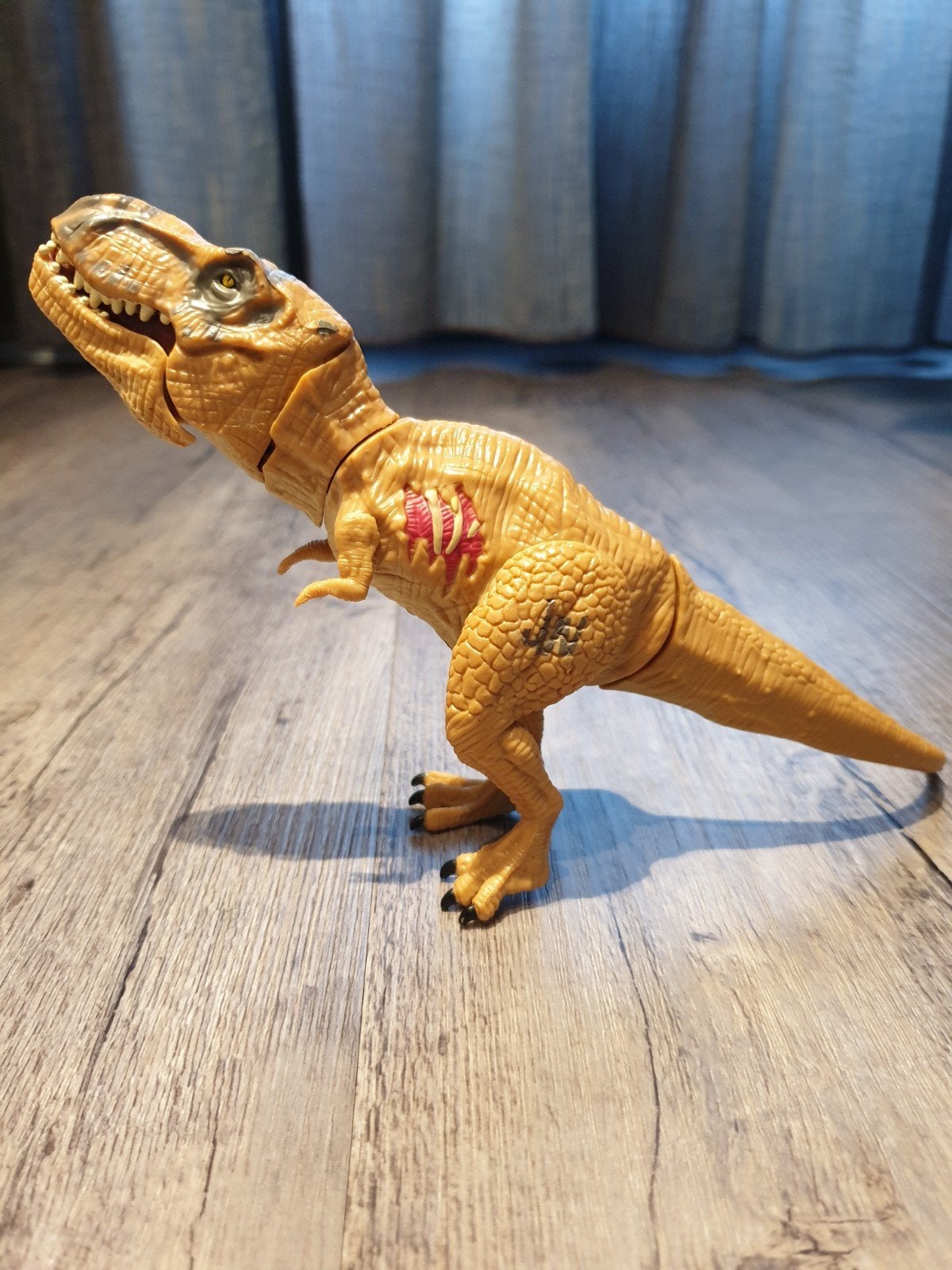 Jurassic World Bashers & Biters "Tyrannosaurus Rex", Kinderen en Baby's, Speelgoed | Actiefiguren, Verzenden, Zo goed als nieuw