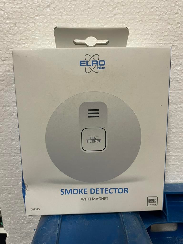 Rookmelders nieuw in doos, Ophalen, Zo goed als nieuw, Detector, Sensor of Melder, Rook