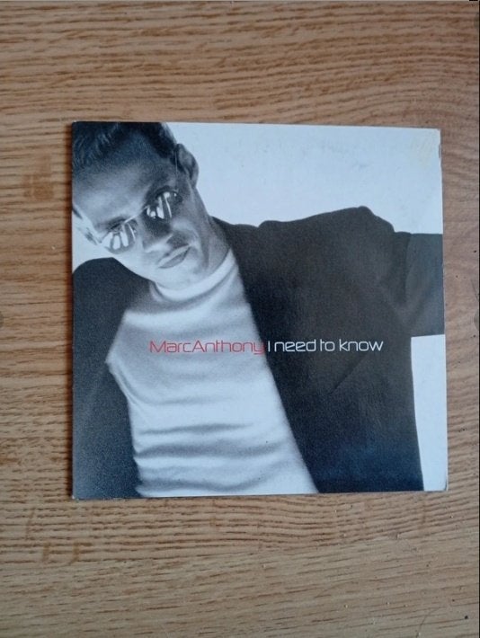 Cd single Marc Anthony i need to know, Cd's en Dvd's, Ophalen of Verzenden, Zo goed als nieuw, Pop, Single