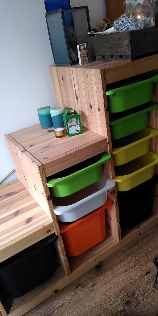 Ikea Trofast bakkenkast, Huis en Inrichting, Ophalen, 5 laden of meer, 50 tot 100 cm, Zo goed als nieuw
