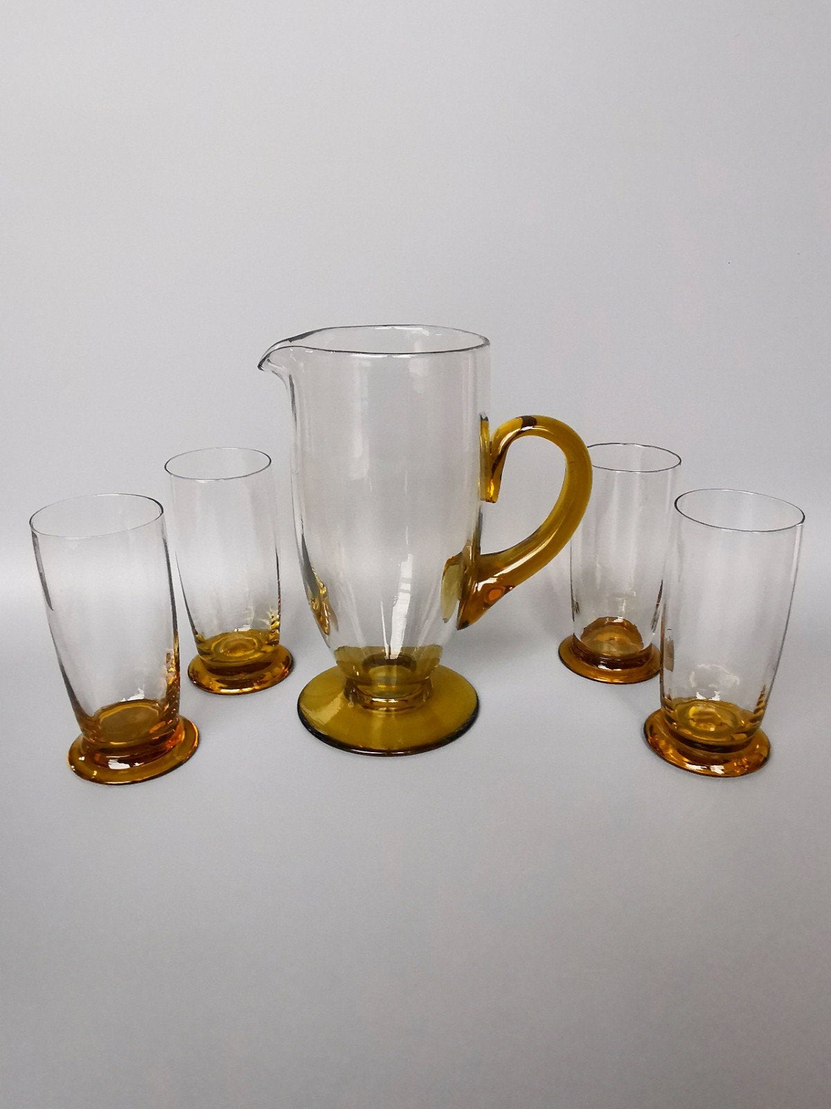 Water kan set glas Copier Leerdam Rozendaal Maastricht ?, Antiek en Kunst, Verzenden