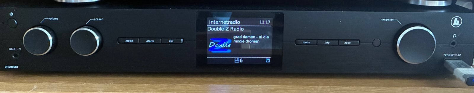 Hama DIT2000MBT Internetradio - Zo goed als nieuw, Audio, Tv en Foto, Ophalen, Zo goed als nieuw, Radio