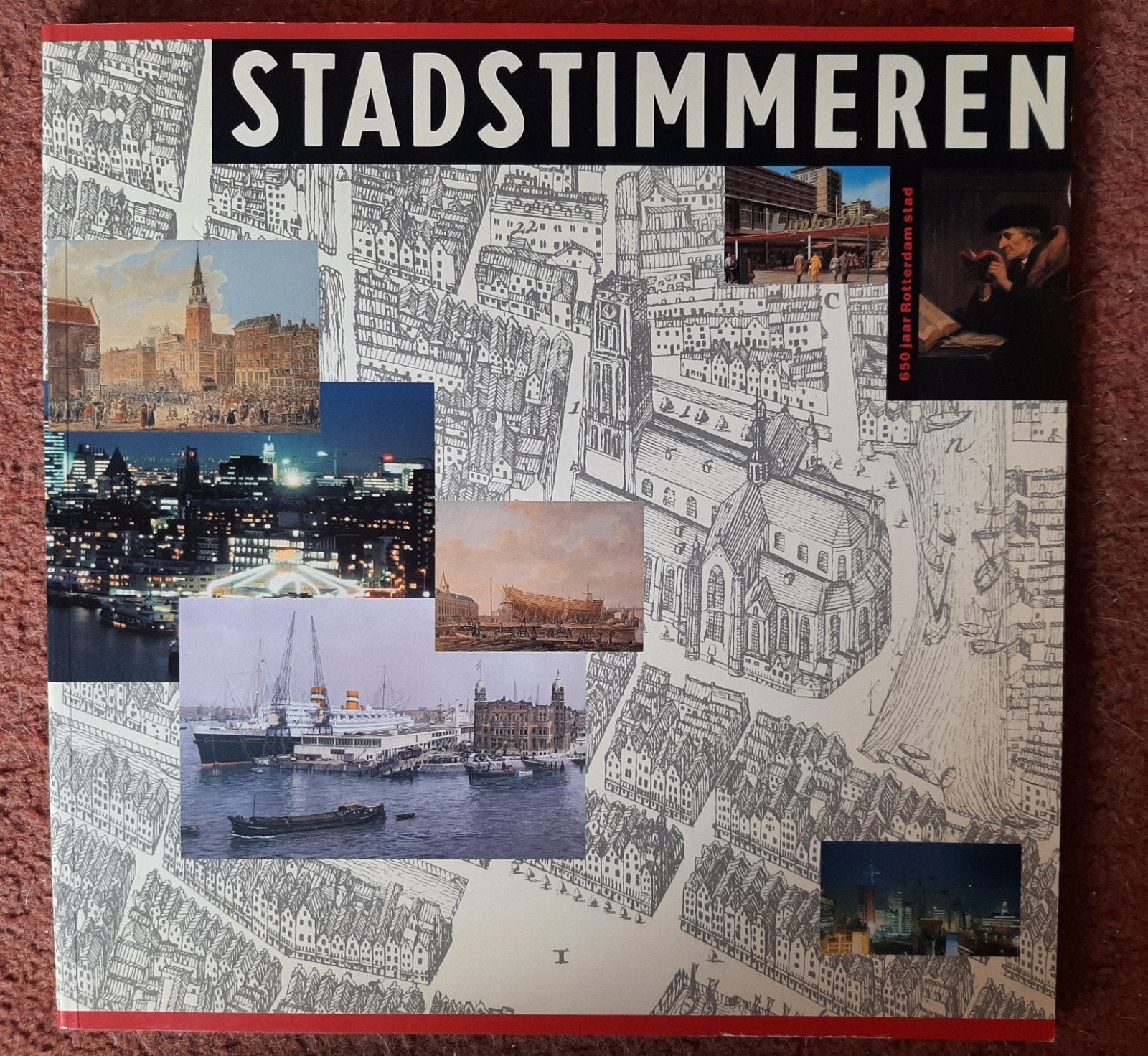 Stadstimmeren: 650 jaar Rotterdam, Ophalen of Verzenden, 20e eeuw of later, Zo goed als nieuw, Diverse auteurs