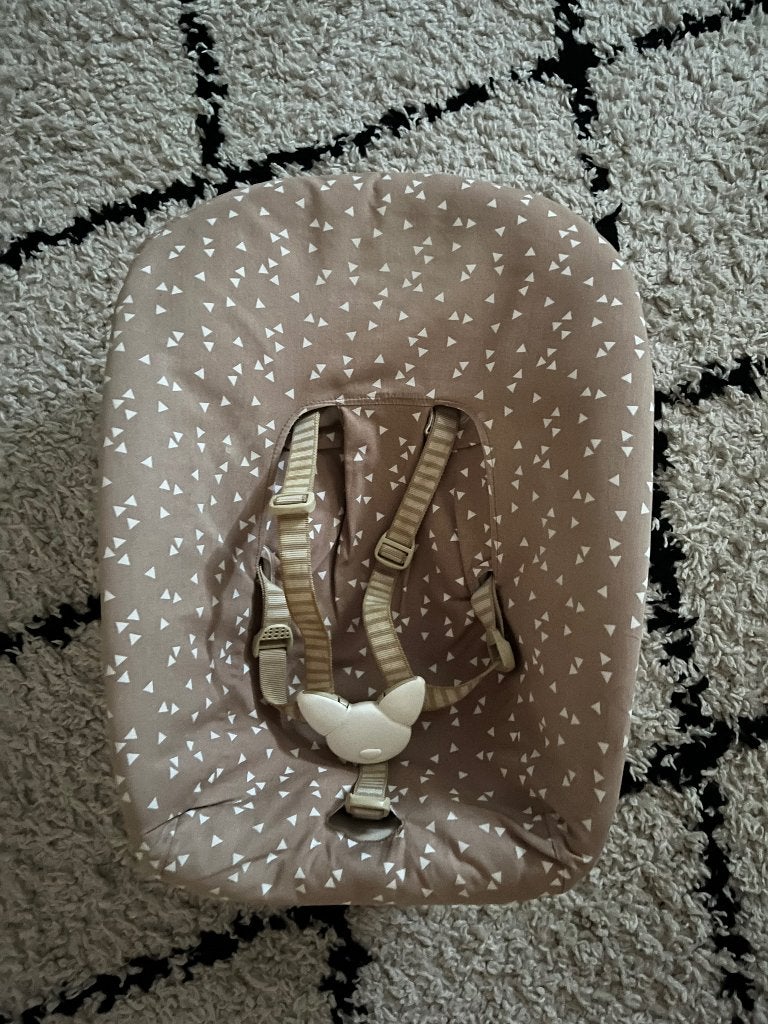 Stokke Tripp trapp Newbornset, Ophalen of Verzenden, Gebruikt, Meegroeistoel