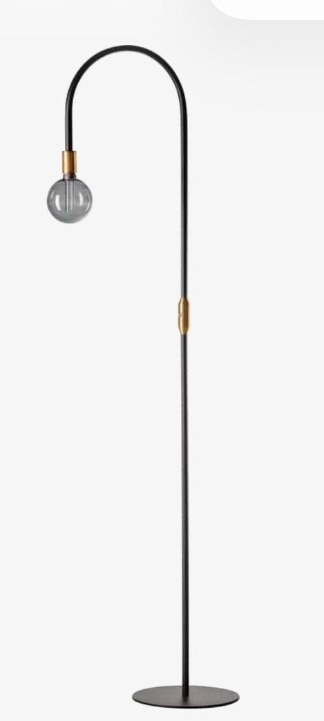 2x ETH Pike Vloerlamp - Modern en Stijlvol, Zo goed als nieuw, Metaal, 150 tot 200 cm, E27 (groot)
