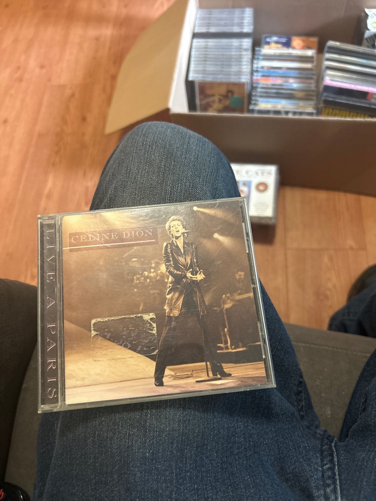 Celine Dion - Live à Paris CD (Gebruikt), Ophalen of Verzenden, Gebruikt, Live-album, Inclusief doosje