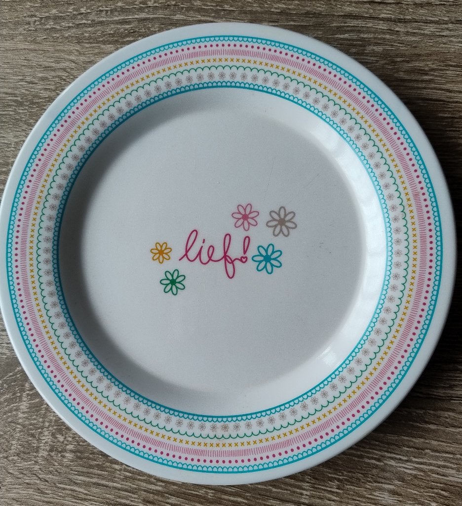 Bordjes Lief! - nieuw, Overige materialen, Nieuw, Ophalen of Verzenden, Bord(en)