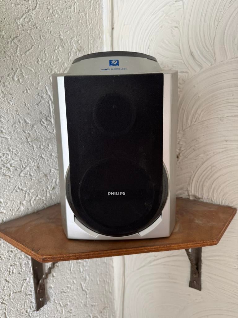 2 Phillips speakers te koop, Ophalen, Gebruikt, Minder dan 60 watt, Philips