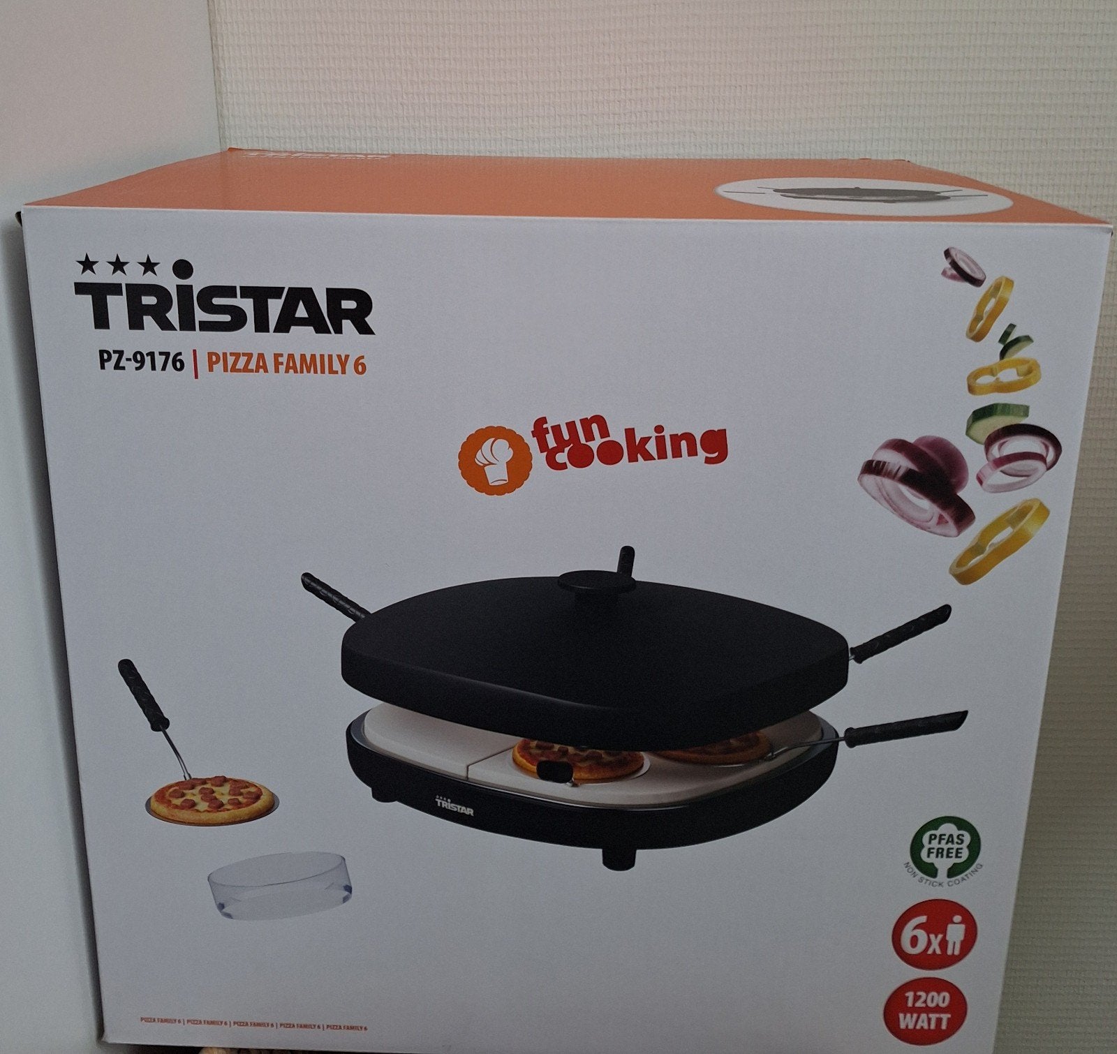 Tristar Pizza Family 6, Ophalen, Nieuw, Minder dan 45 cm