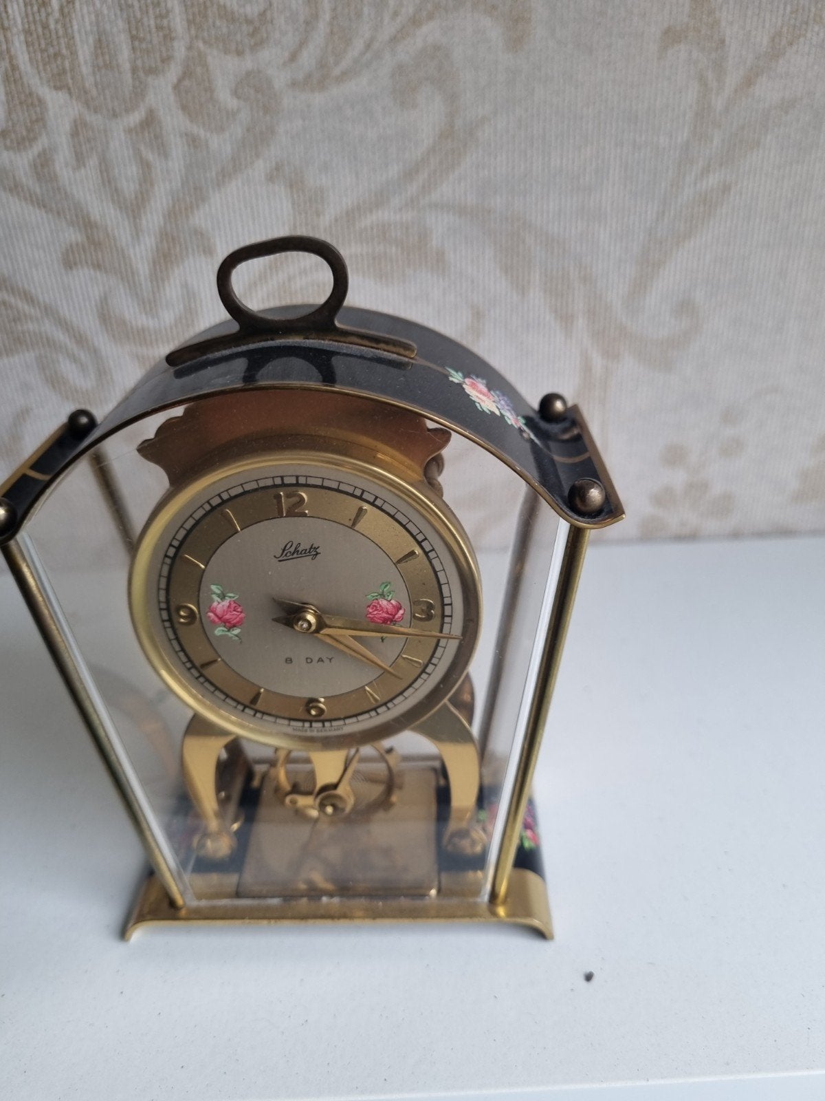 mooie vintage klokje uit de jaren 50, Ophalen of Verzenden