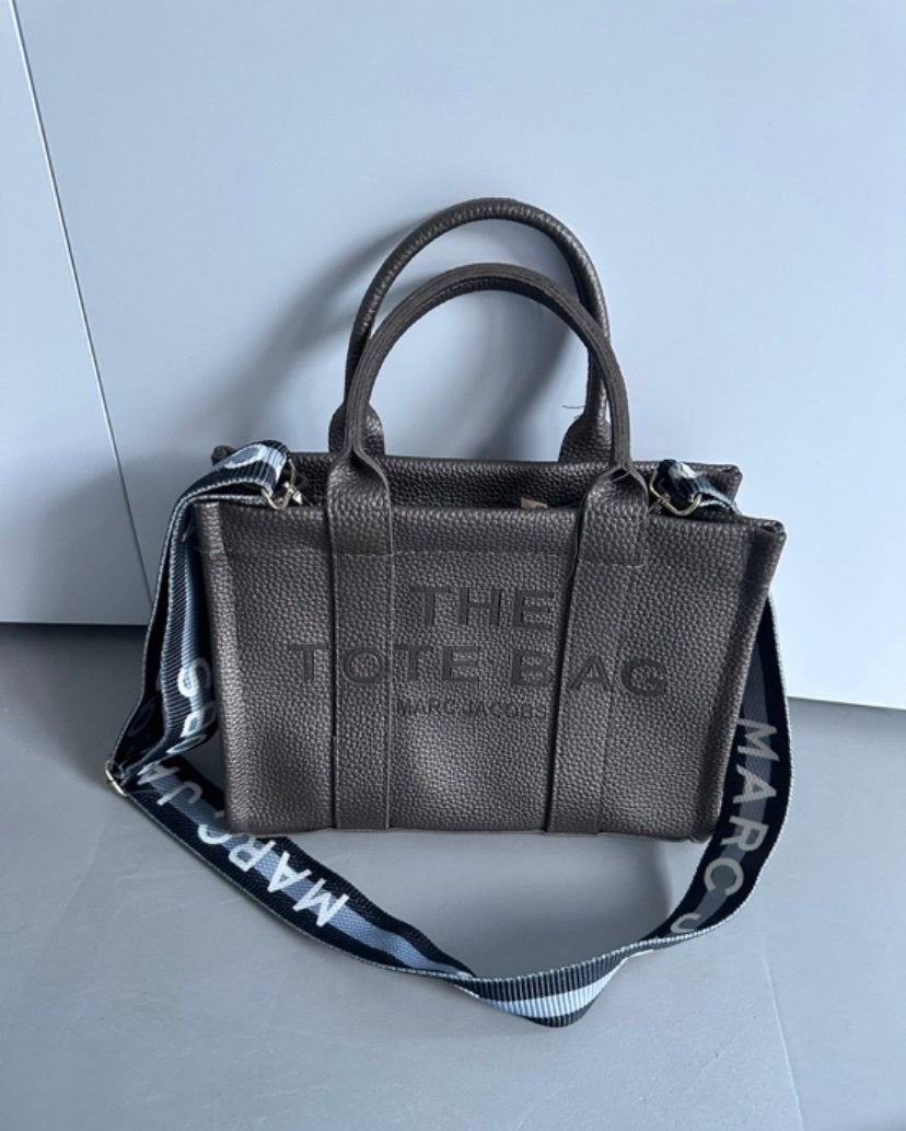 Marc Jacobs The Tote Bag - Zo goed als nieuw, Ophalen, Zo goed als nieuw, Grijs, Handtas