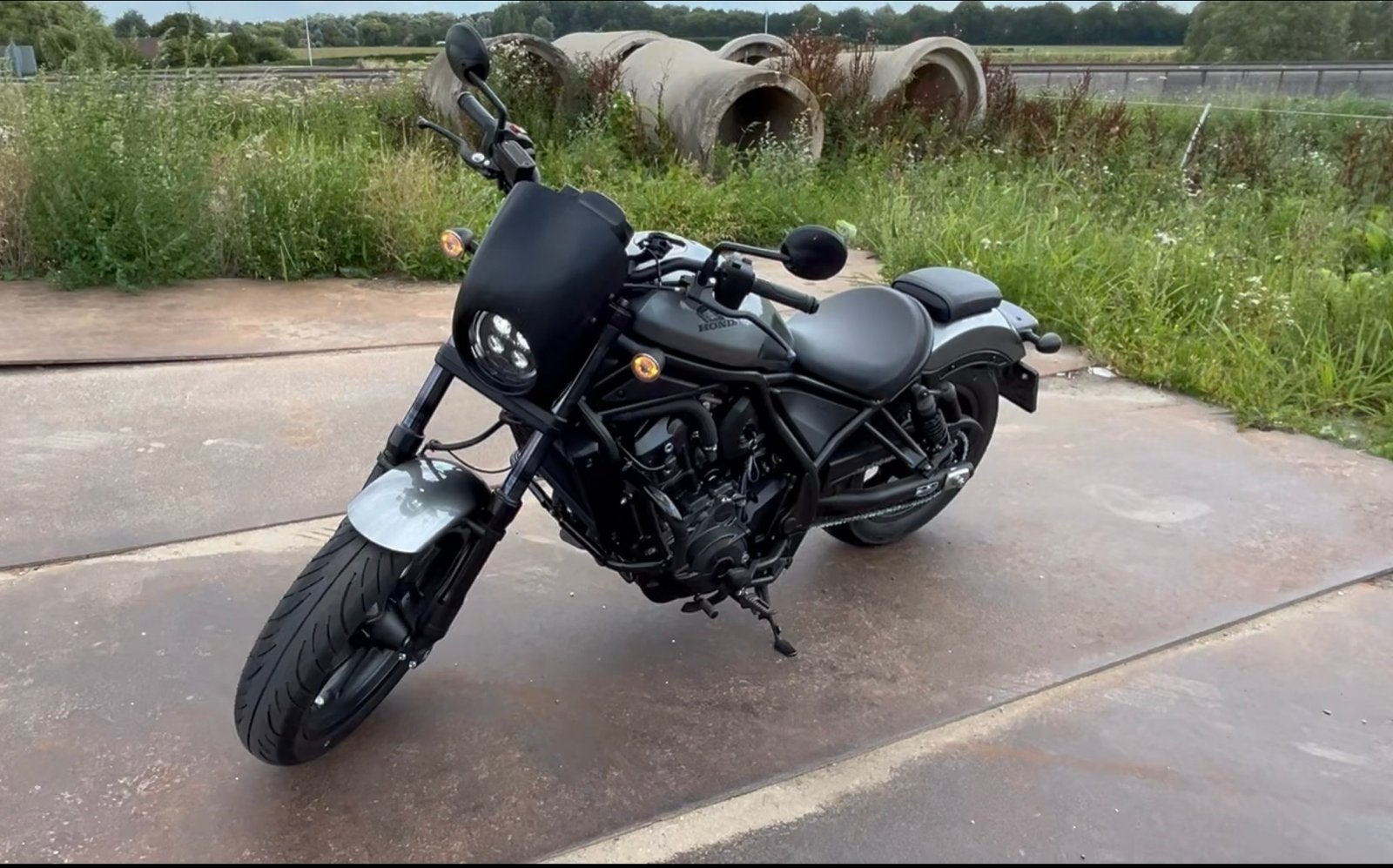 Honda Rebel 1100 (2024) met Vance & Hines uitlaat 8482km, 2 cilinders, Traction Control, Particulier, Meer dan 35 kW