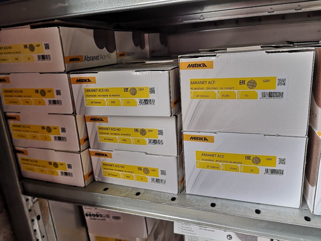 Mirka Abranet ACE schuurschijven schuurpapier 150mm 50 stuks, Verzenden, Nieuw, Overige typen