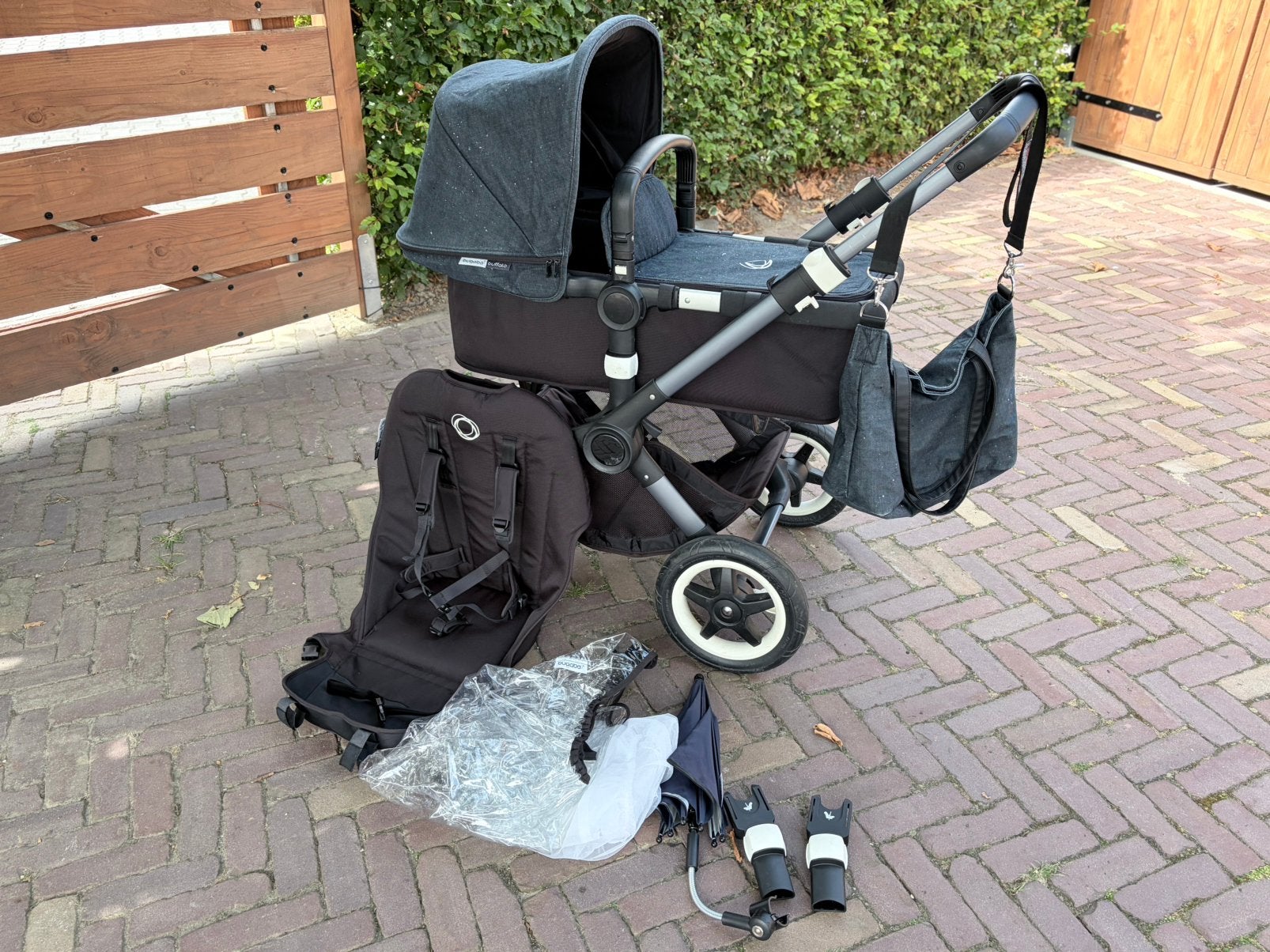 Bugaboo Buffalo by Diesel Denim Limited Edition *als nieuw*, Ophalen, Zo goed als nieuw, Bugaboo