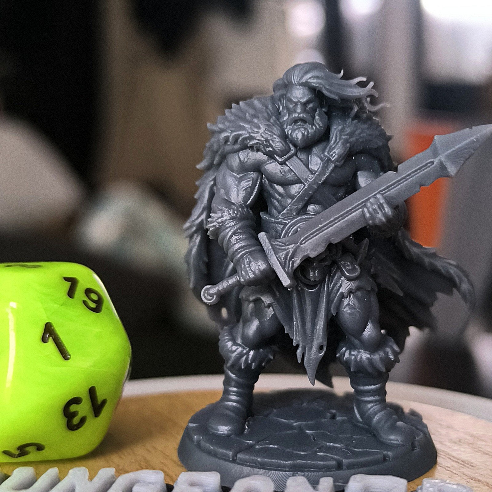 Dungeons & Dragons, D&D, HQ Barbarian Hero, Ophalen of Verzenden, Overige soorten