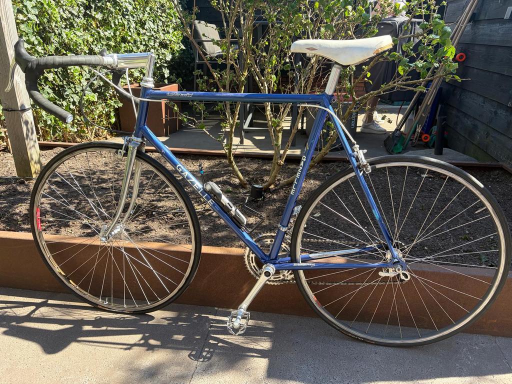Vintage racefiets Gazelle, Fietsen en Brommers, 55 tot 59 cm, Ophalen of Verzenden, Velgrem, Jaren '60 of nieuwer
