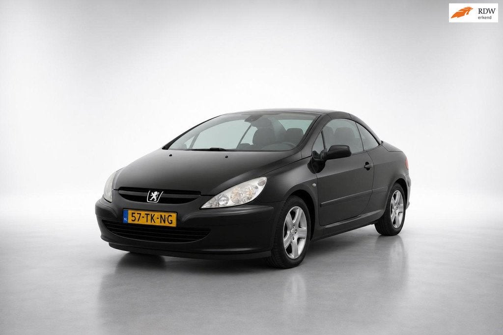 Peugeot 307 CC 2.0-16V| dak werkt niet| auto rijdt schakelt, Auto's, Peugeot, Voorwielaandrijving, Gebruikt, 4 cilinders, Cabriolet