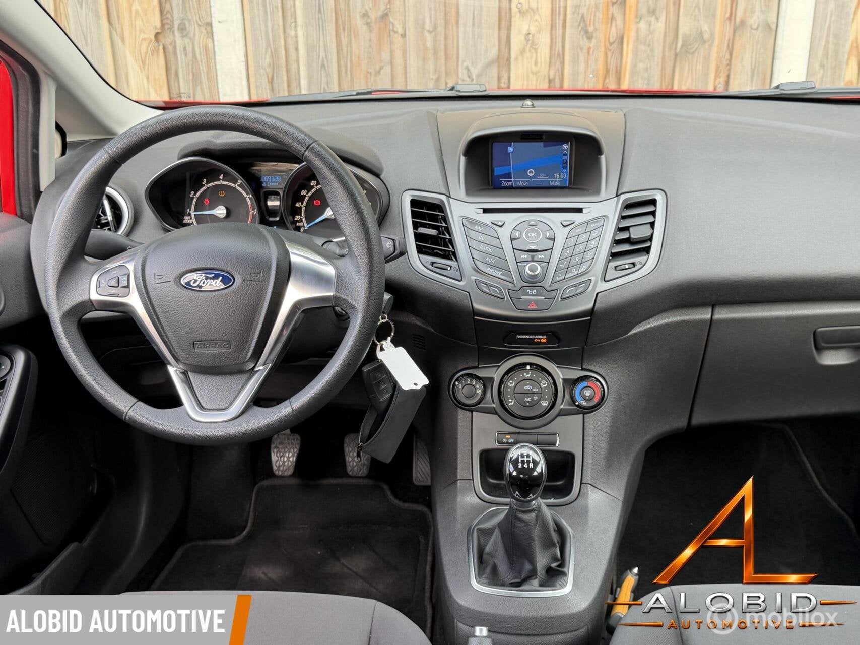 Ford Fiesta 1.0 Style | 69000 KM nieuwe dist Dealer onderhou, Euro 6, 525 kg, Verwarmde buitenspiegels, 23 km/l