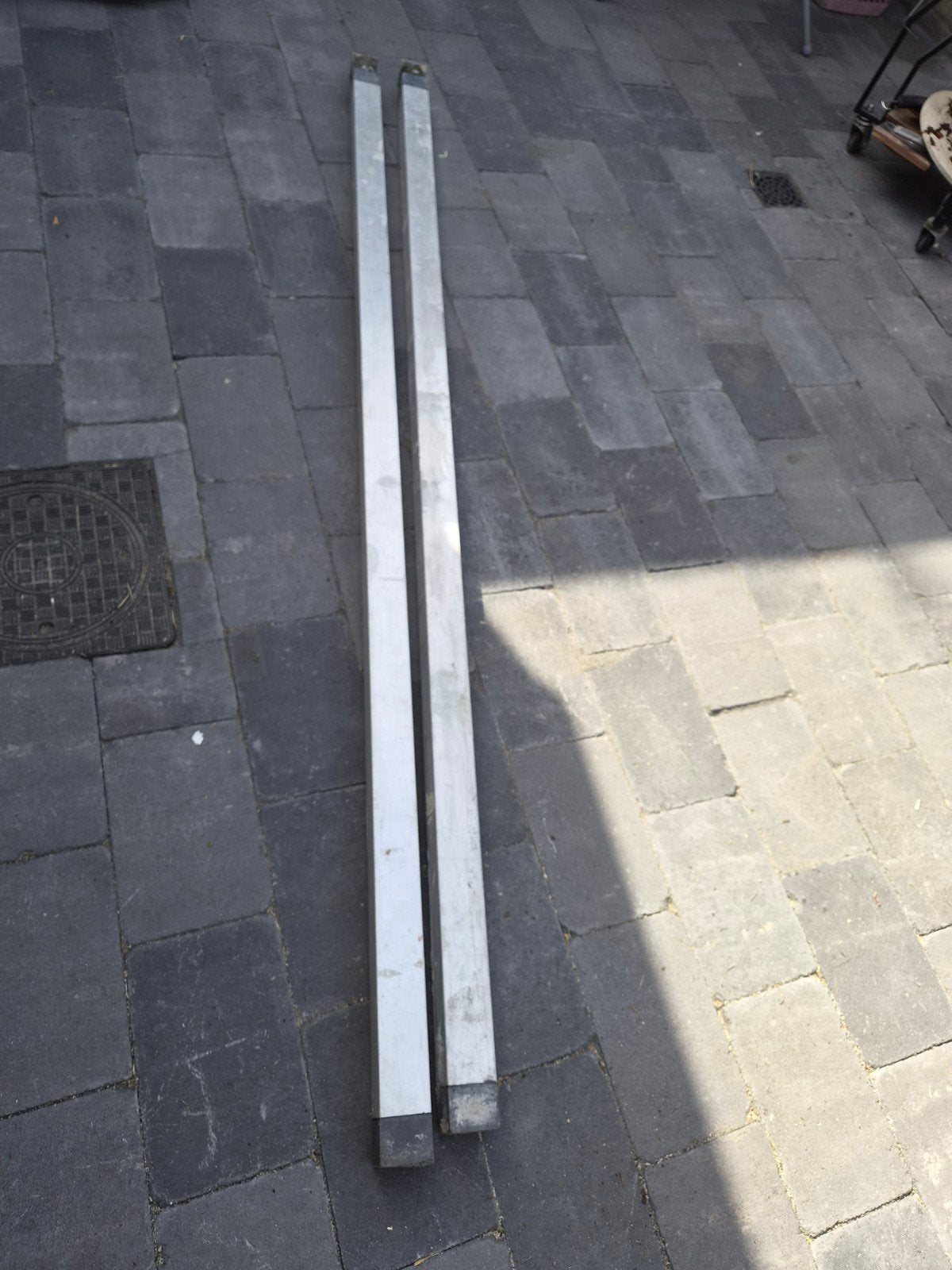 Alpro verstelbare aluminium metselprofielen 235cm, Doe-het-zelf en Verbouw, Gereedschap | Handgereedschap, Ophalen, Gebruikt, Overige typen