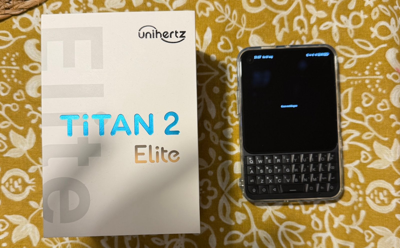 Unihertz Titan 2 Elite, Telecommunicatie, Mobiele telefoons | Overige merken, Ophalen of Verzenden, Zo goed als nieuw, 6 megapixel of meer
