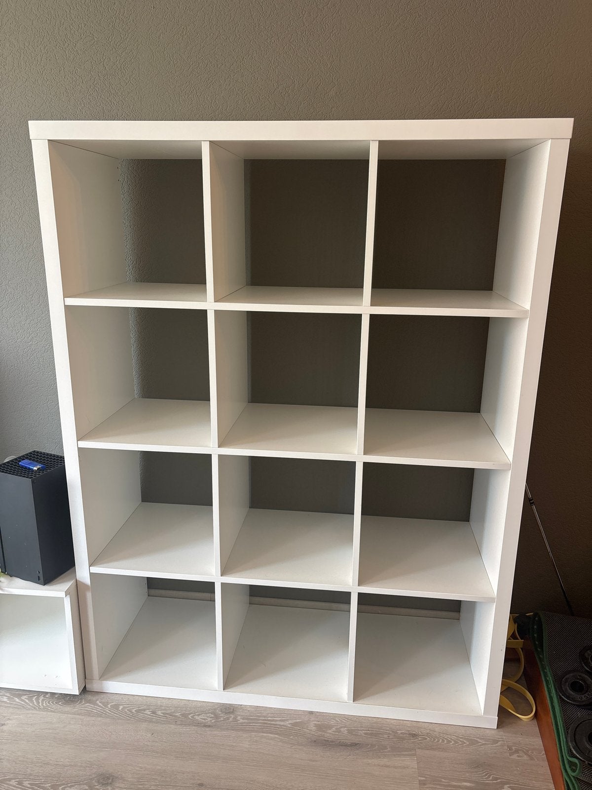 Ikea Kallax Witte vakkenkast met 12 vakken, Huis en Inrichting, Ophalen, Met plank(en), Gebruikt, 100 tot 150 cm