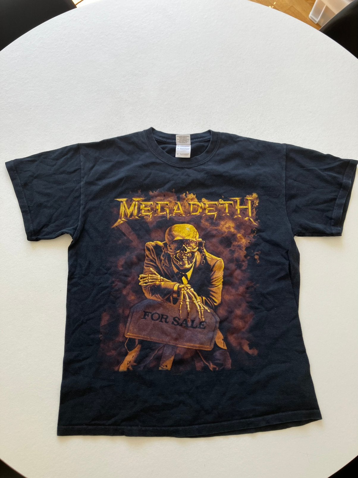 Megadeth vintage t-shirt, Kleding | Heren, T-shirts, Ophalen of Verzenden, Gedragen, Maat 52/54 (L), Zwart