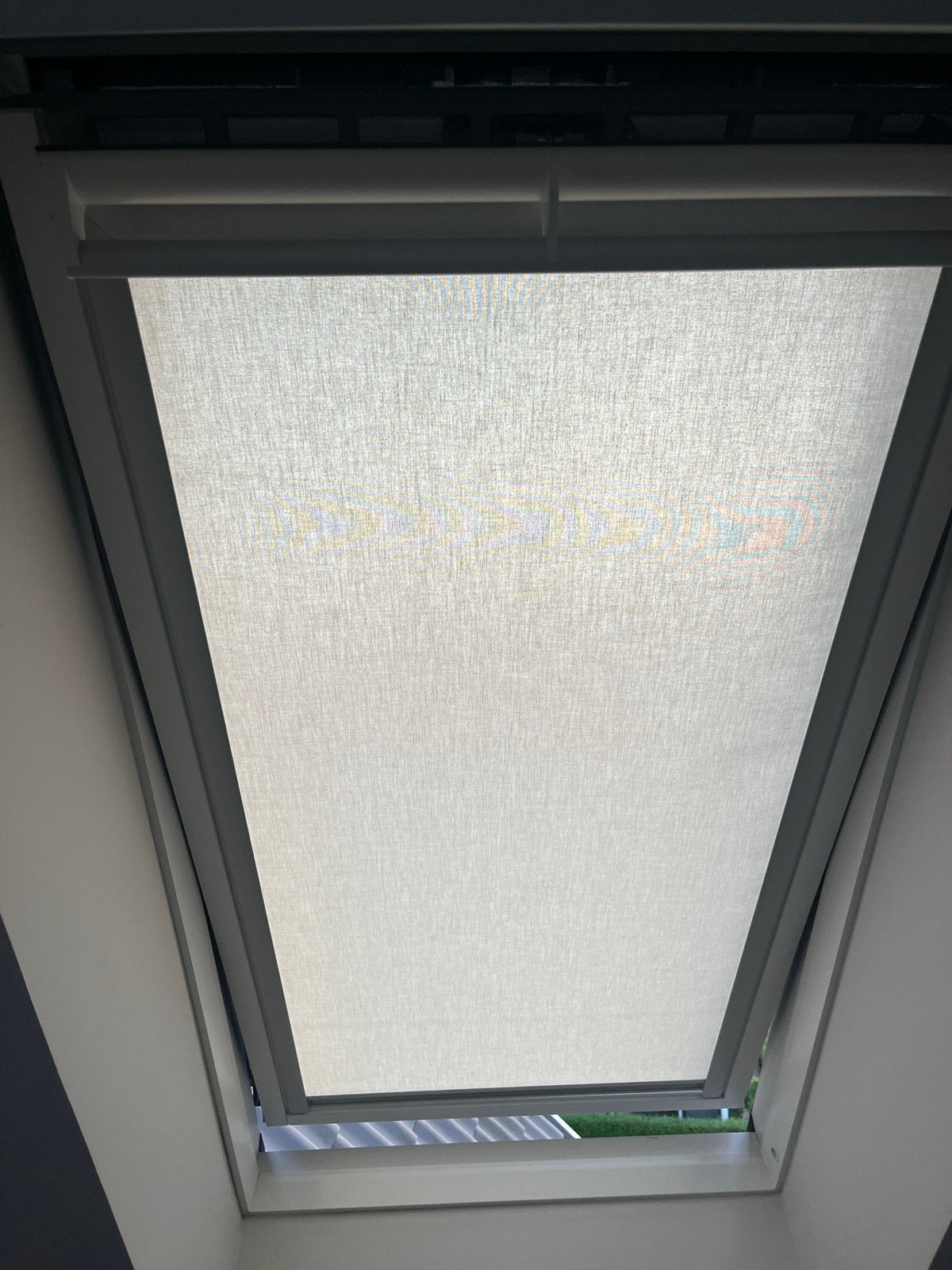 Velux Dakraam Rolgordijn 4 stuks, Doe-het-zelf en Verbouw, Glas en Ramen, Ophalen, Minder dan 80 cm, 120 tot 160 cm, Zo goed als nieuw