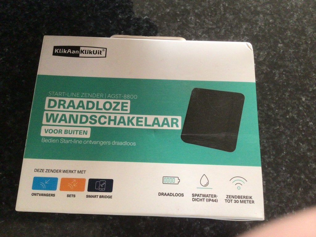 KlikAanKlikUit Draadloze Wandschakelaar en Stekkerschakelaar, Ophalen of Verzenden, Nieuw, Overige merken, Schakelaar