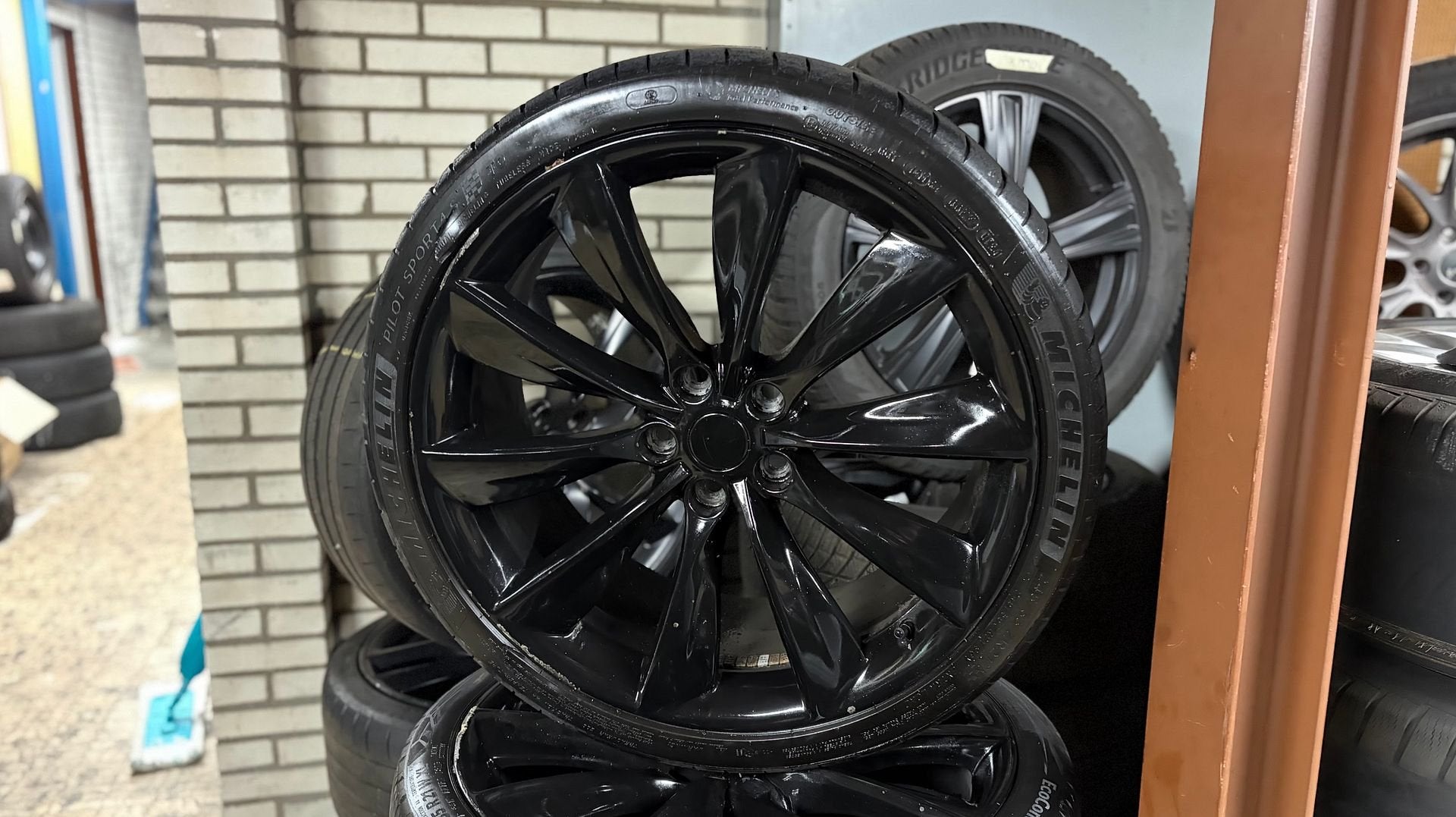 Tesla Model S 21 inch turbine | 245/35/21 | Zomerbanden | Di, -, -, Band(en), Zomerbanden